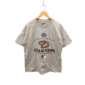 Lee Sport Arizona Diamondbacks 2001 World Series Champs Tee‎ Men’s L MLB Vintage